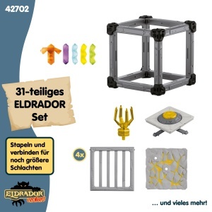 Set de Joaca Schleich ELDRADOR BattleCave Superkristall, 31 Piese, pentru 6 Ani - Img 5