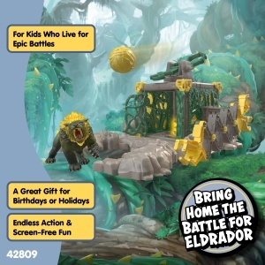 Set de Joaca Schleich ELDRADOR Jungle Stronghold 42809, 51 Piese, pentru Copii de la 6 Ani - Img 5