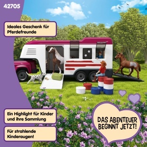 Set de Joaca Schleich Horse Club - Camion cu Remorca, 119 Piese, pentru Copii 5 - Img 6