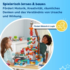 Set de Joaca VTech Marble Rush Super Sky Tower XL300 E, 143 Piese, Motorizat - Img 5