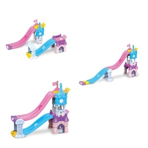 Set de Joaca VTech Tut Tut Baby Flitzer - Prinzessinnen 3-in-1 cu Cinderellas Hochzeitskutsche - Img 2