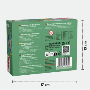 Set de jocuri cu bani HABA 2011830001 - 18 piese, din lemn, pentru copii - Img 6