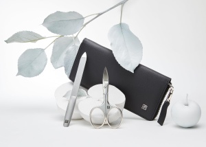 Set de Manichiura ZWILLING 5 piese in etui vegan din Apfelleder, negru - Img 2
