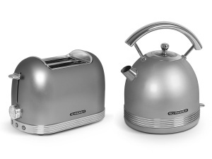Set de Mic Dejun Schneider Retro Line, Toaster 2 Feli, Fierbator 1.7L, 2200W - Img 1