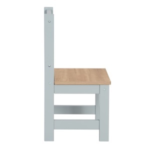 Set de mobilier pentru copii Kindersitzgruppe Woody - 2 scaune si masa, culoare taupe - Img 6