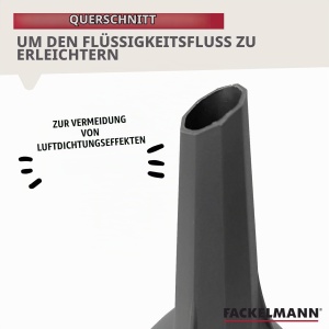 Set de Pahare cu Fackelmann, 3 bucati, plastic, culoare gri, dimensiuni 80-110mm - Img 5