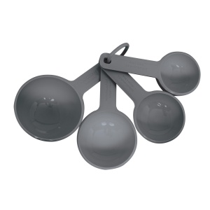 Set de pahare de masurare KitchenAid (4 bucati) - Gri antracit