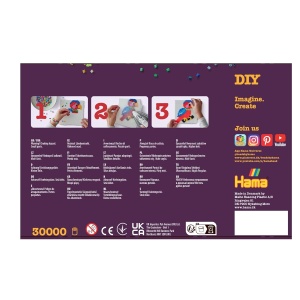 Set de Perle Hama 181-67, 30000 Midi Perle, 22 Culori, pentru Copii de la 5 Ani - Img 6