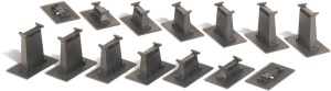 Set de Piese pentru Pista Feroviara Bachmann E-Z Track, 14 Elemente, Scala HO