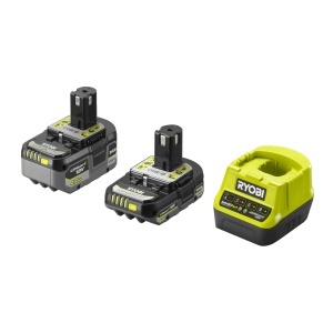 Set de pornire Ryobi RC18120-242X 2 acumulatori Lithium 18V 40Ah 20Ah si incarcator rapid 20A