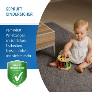 Set de protectie pentru colturi si margini reer, 4 colturile 2 m, transparent - Img 3
