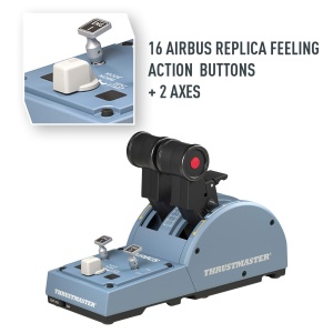 Set de Simulare Thrustmaster TCA Officer Pack Airbus Edition, Joystick Ergonomic cu Schubhebel - Img 6