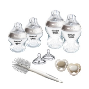 Set de sticle pentru bebelusi Tommee Tippee Natural Start, 150ml si 260ml, anti-colica