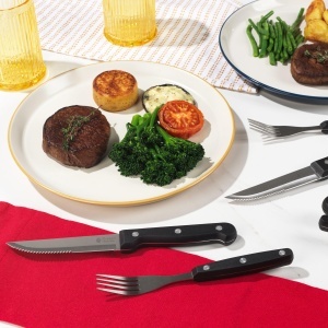 Set de Tacamuri Steak Russell Hobbs, 12 piese, inox, ergonomic, pentru 6 persoane - Img 4