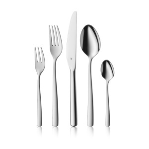 Set de Tacamuri WMF Boston 30 piese pentru 6 persoane, Cromargan inox, spalabil in masina