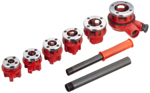 Set de taiere filete Bruder Mannesmann M 530-9 6 capete interschimbabile pentru filete de 14 - 114