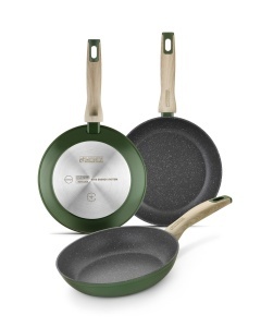 Set de tigai MONIX Amazonia, 3 piese, aluminiu forjat, 18-22-26 cm