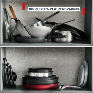 Set de tigai Tefal Ingenio Comfort Max, 3 piese, inox, antiaderent, design compact - Img 4