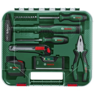 Set de unelte Bosch Universal, 17 piese, ergonomic, cu cutie de depozitare - Img 2