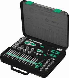 Set de unelte Wera Zyklop 8100 SASC, 43 piese, cu cutie metalica