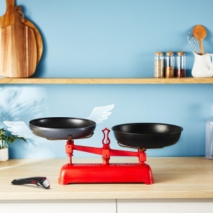 Set de Vase Tefal Ingenio Enjoy 17 piese, Antiaderent, Usor, Negru - Img 4