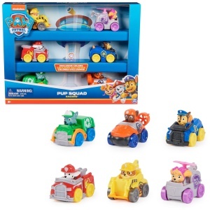 Set de Vehicule Mini PAW Patrol Pup Squad Racers - 6 Vehicule in Cutie Cadou
