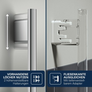 Set dus GROHE Vitalio Joy 120, crom, 3 tipuri de jet, 1,75m furtun - Img 10