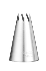 Set duze ondulate Hendi 7 piese din inox pentru decorarea torturilor si prajiturilor - Img 4