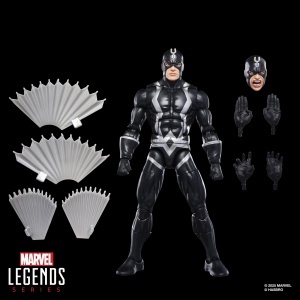 Set Figurine Actiune Hasbro Marvel Legends Black Bolt si Triton, 15 cm, 12 Accesorii - Img 2