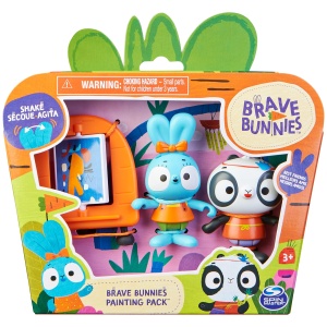Set Figurine Brave Bunnies - 3 Figurine cu Accesorii, Bop si Boo, pentru Copii 3 - Img 2