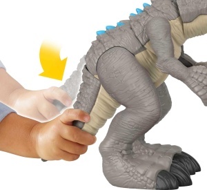 Set Figurine Dinosauri Fisher-Price Imaginext Indominus Rex cu Actionare prin Schleuder - Img 5