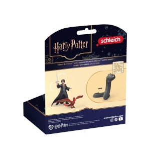 Set Figurine Harry Potter Schleich - Harry Potter si Fawkes cu Sabie, Detaliat - Img 6