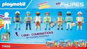 Set Figurine PLAYMOBIL My Figures 71400, 5 Figurine cu Accesorii, pentru Copii 5 - Img 7