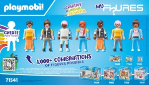 Set Figurine PLAYMOBIL MyLife 71541, pentru copii de la 5 ani, cu carucior de cumparaturi - Img 7