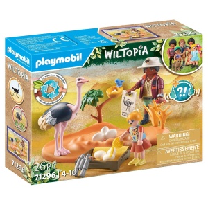 Set Figurine PLAYMOBIL Wiltopia 71296 - Tierschutz, 26 piese, pentru copii 4 - Img 2