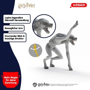 Set Figurine Schleich Harry Potter - Lup vs. Animagus, 2 Piese, Ideal pentru Copii 6 - Img 4