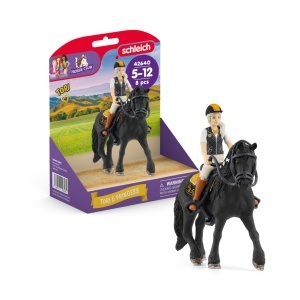 Set Figurine Schleich Horse Club Tori si Princess, 8 Piese, pentru Copii de la 5 Ani