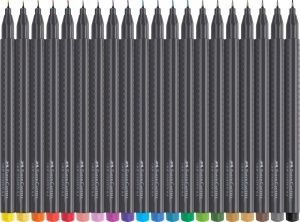 Set Fineliner Faber-Castell Grip, 30 culori, varf 0,4 mm - Img 2