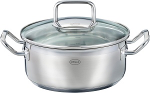 Set fondue ROSLE, 6 persoane, inox, 2L, 1000W, cu arzator pe gaz si accesorii - Img 3