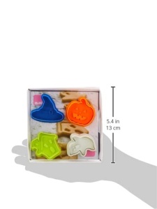 Set forme de prajituri Ibili 733000 Halloween 4 piese rosuargintiu - Img 5