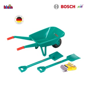 Set gradinarit Bosch cu sapa, grebla si manusi, pentru copii 3 - Img 6