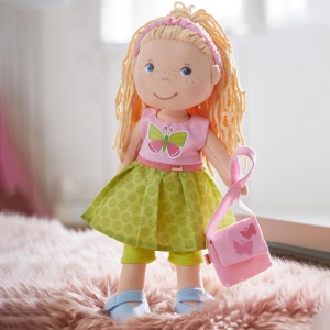 Set haine papusi HABA 304253 4 piese model fluture pentru papusi 30 cm - Img 3