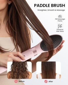 Set Hairstyler MESCOMB 5 in 1, 110.000 Umin, cu Ioni, pentru Stilizare si Volum - Img 6