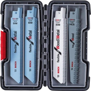 Set lame ferastrau sabie Bosch Professional ToughBox, 20 buc, pentru lemn si metal - Img 2