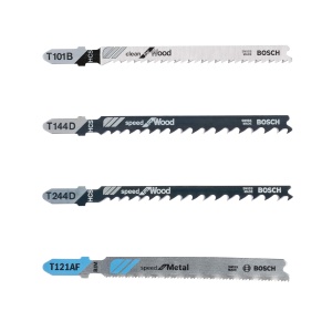Set lame pentru fierastrau pendular Bosch Professional, 40 piese, pentru lemn si metal, fabricat in Elvetia