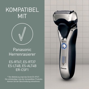Set lame si folie de ras Panasonic WES9013Y1361 3 lame din otel japonez pentru ras precis - Img 4