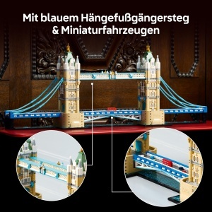Set LEGO Architecture - Miniatura Tower Bridge, 3745 piese, pentru adulti - Img 4