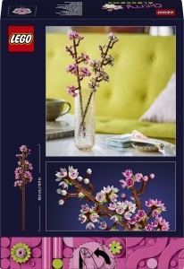 Set LEGO Botanicals Kirschbluten 40725 - 430 piese, flori artificiale, decoratiune birou - Img 9