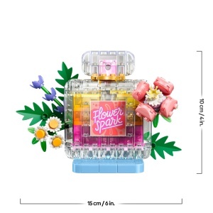 Set LEGO Creator 3-in-1 Parfumiera cu Decoratiuni Florale 31383, 286 piese - Img 8