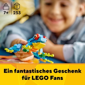 Set LEGO Creator 3in1 Papagal Exotic 31136 - 253 piese, 3 animale, pentru copii 7 - Img 2